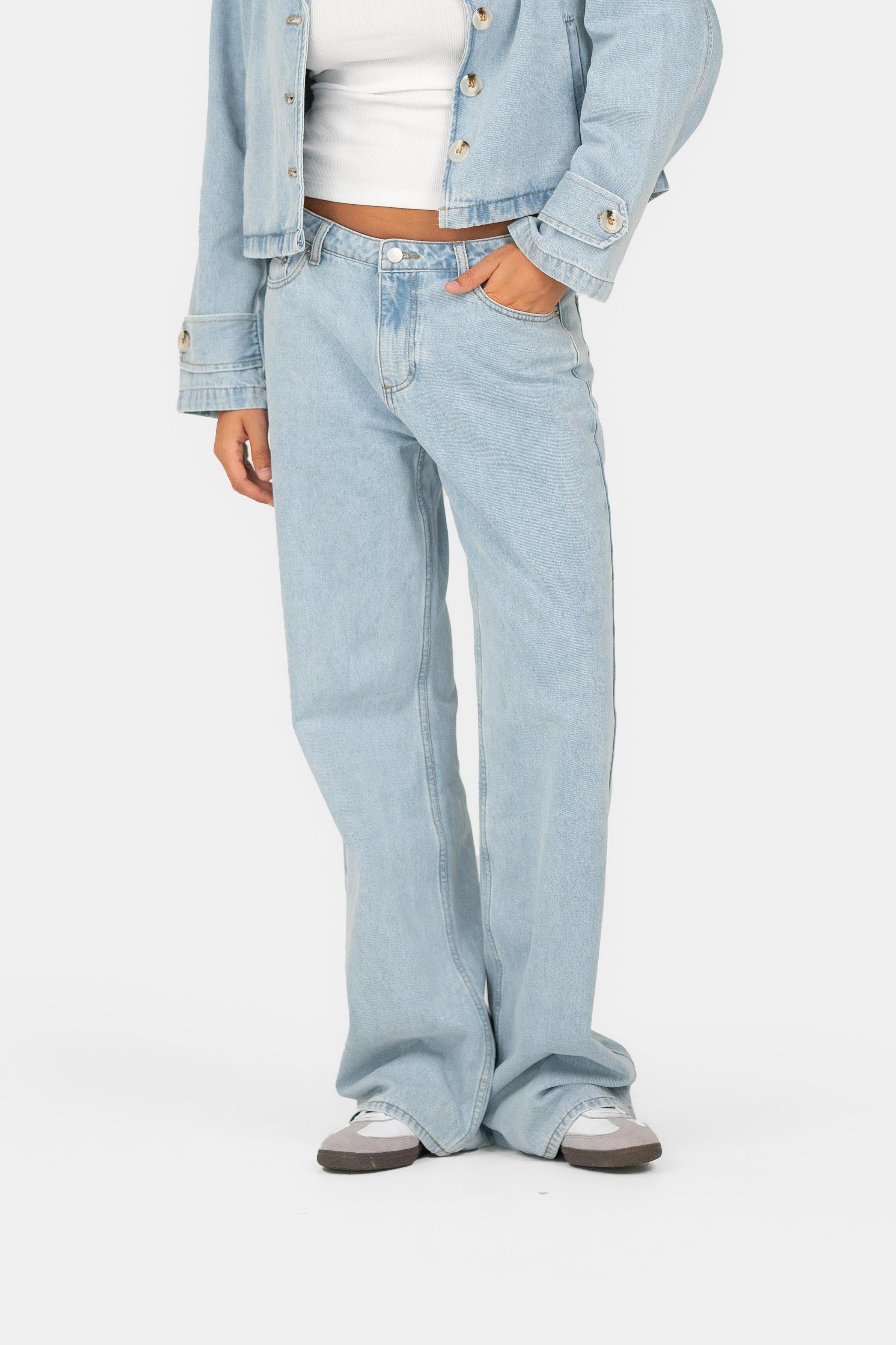 Denim-Jeans Blauw Josefine x SC